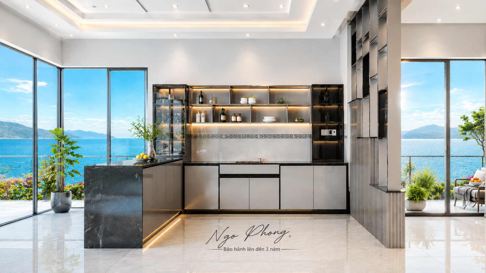 Tủ bếp nhựa Đài Loan